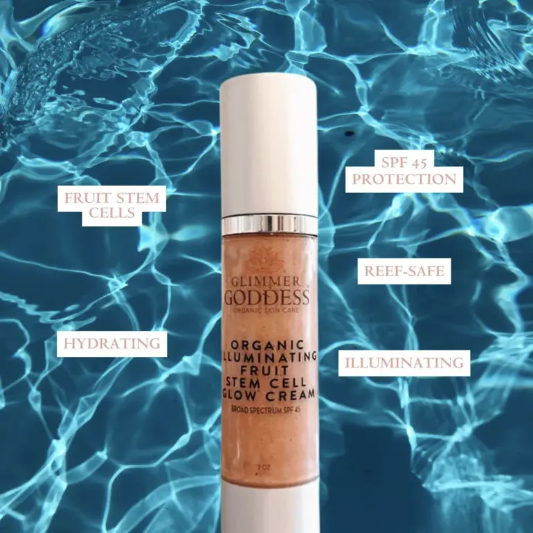 ORGANIC ILLUMINATING FRUIT STEM CELL GLOW CC CREAM REEF-SAFE SPF 45