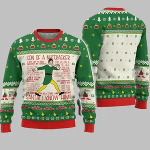 Buddy Elf Ugly Christmas Sweater