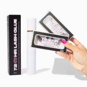 72HR Beauty Numerology Lash Trio - 111, 222 & Lash Glue for Eyelash Extensions - Cosmetic
