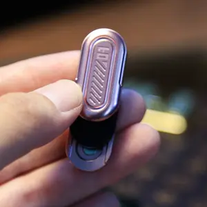 Pod Fidget Slider - Compact Stress Relief Toy with Smooth Sliding Action for Decompression Squeeze and Tactile Satisfaction