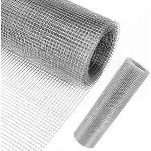 Hardware Cloth 1/4 Inch, 16'' x 20', 23 Gauge - Double Galvanized Low Carbon Steel Wire Mesh for Chicken Coop, Garden Fencing, and Home Decor