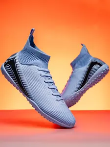 New Outdoor Sports Spikes Soccer Shoes, Soccer Cleats for Men, Anti-Slip Durable TF Football Boots, Turf Shoes Suitable for Artificial Grass Professional Training