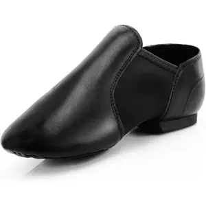 Split Sole Jazz Dance Shoes for Women Men Girls Adult Leather Dancing Shoes