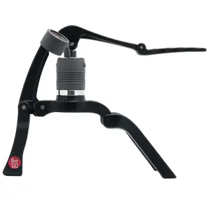 Flair GO Ultimate Portable Lever Espresso Machine - Compact Travel-Friendly Design, Durable Construction, Brews with Pods or Grounds, Pressure Gauge for Perfect Espresso, Six Pivot Points for Easy Setup