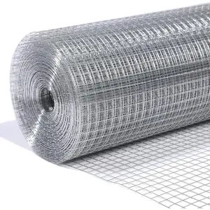 1/2inch Hardware Cloth 19 Gauge Hot Dip Galvanized After Welding Chicken Wire Fence Roll Galvanized Wire Mesh Roll Garden Fence Tree Guard Welded Wire Fencing Chicken Wire Fencing