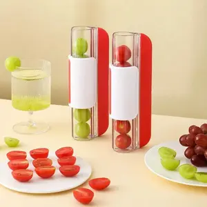 Grape Tomato And Cherry Slicer Kitchen Vegetable Fruit Cutter Chopper Food Kitchen Cooking Tool
