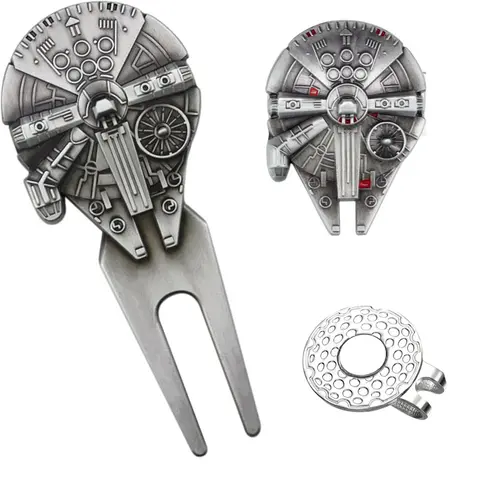 Premium Golf Divot Repair Tool Ball Marker with Magnetic Hat Clip Premium Golf Accessories Golf Supply for Enhanced Golfing Fun Falcon Golf Divot Tool Creative Gift For Women Golfers Groove Cleaner Great Christmas Gift For Golf Lovers Golf Gifts