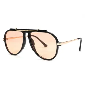 Unisex Oversized Square Sunglasses With UV400 Protection And Blue Light Blocking Lenses, Lightweight Bold Semi Rimless Frame Eyewear, Trendy Street Style Shades, Outdoor Photography And Daily Casual Wear for Men And Women