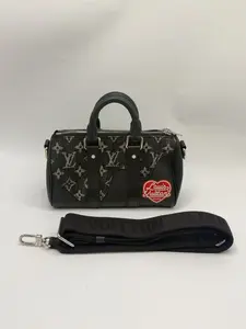 Pre-owned Louis Vuitton 99% New x Nigo Keepall 22 Bandoulière Bag in Denim and Leather, Limited Collaboration, Excellent Condition