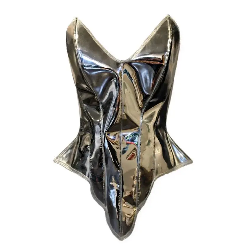 CHROME - Silver Corset