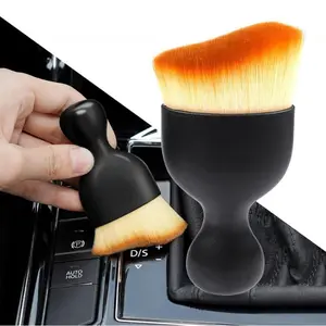 Car Interior Cleaning Brush, Super Soft Car Dust Brush, Car Interior Detailing Brush for Car Dashboard, Air Conditioning Vents, Leather, Computer, No Scratches, Car Detailing Tools