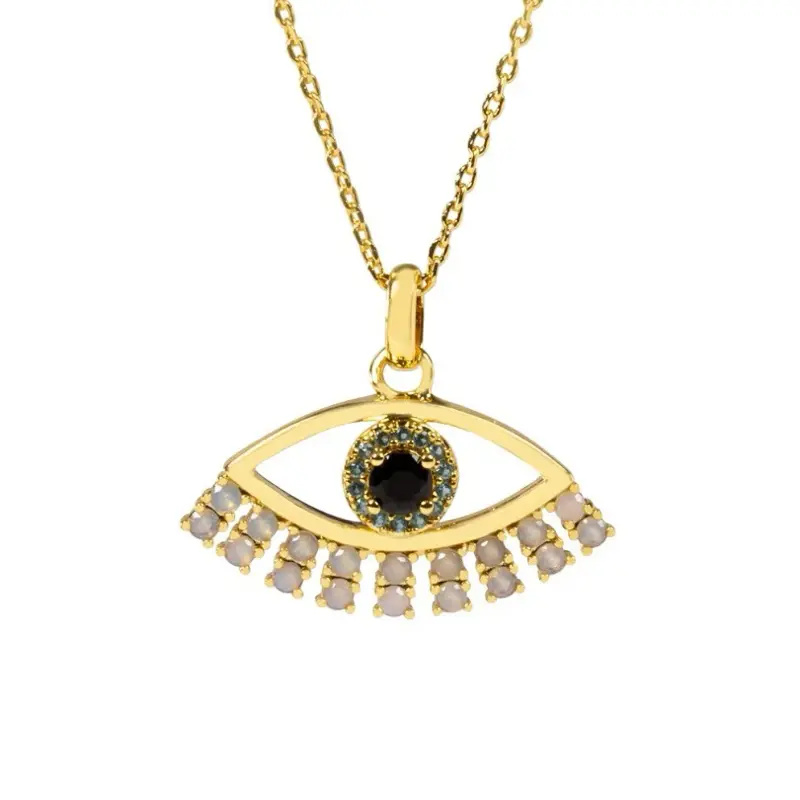 ORIGAMI OWL "I AM PROTECTED" CZ Evil Eye Necklace