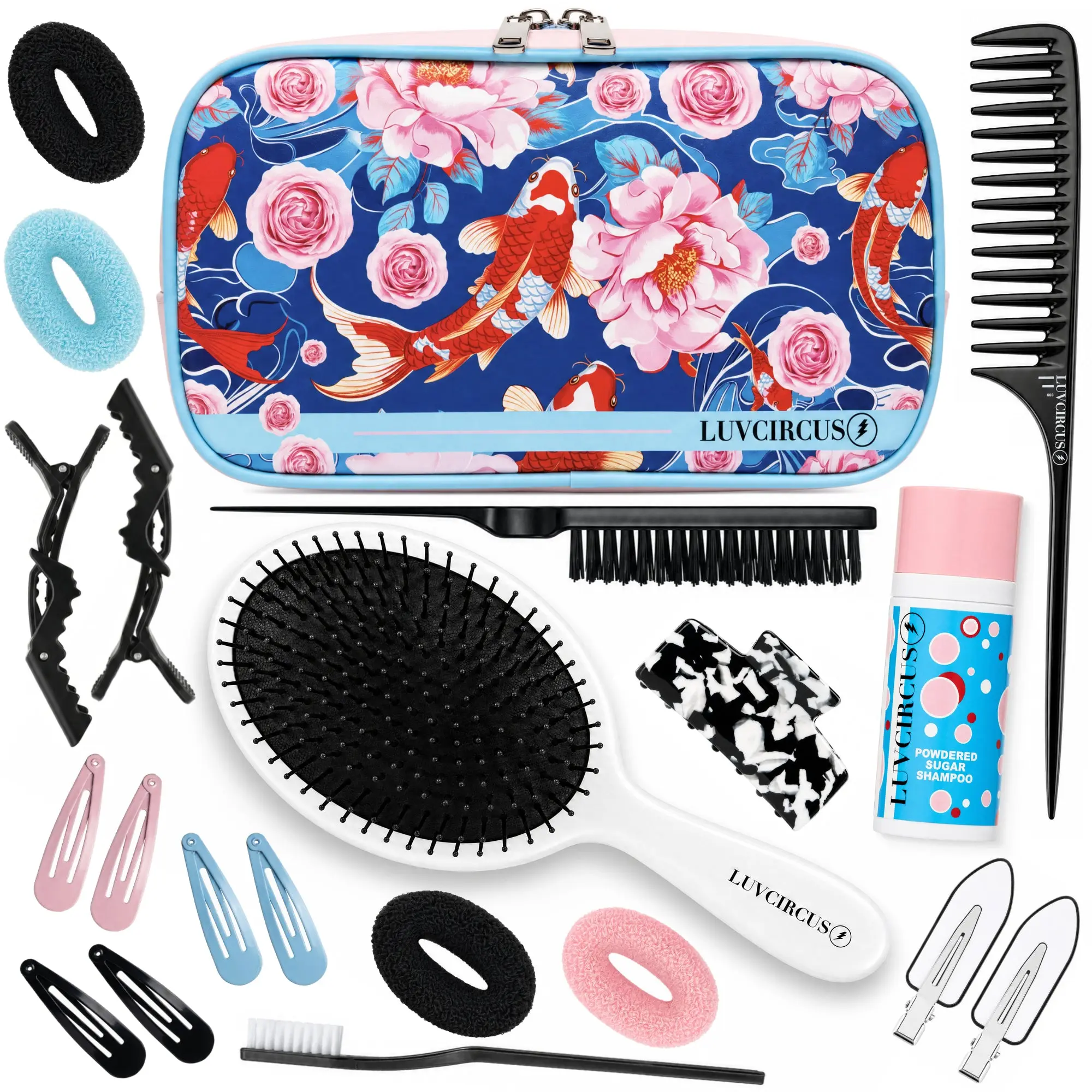 LUVCIRCUS - Dreamy Hair Creation Kit - Meticulously Curated Professional Hair Kit for Creating Beautiful Hair | Travel Ready | All Hair Types | Ultimate Hair Gift