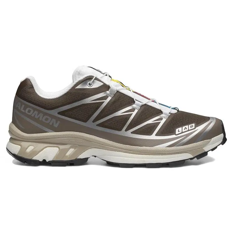 Salomon XT-6 Earth Brown Walnut Men's / Women's Perfect Casual Daily Lifestyle Sneaker Fashion Footwear Gym Walking Shoe Running Sneaker