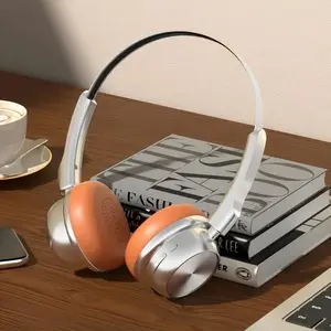 Wireless Noise-Canceling Headphones Bluetooth 5.4 Sound Quality Extra-Long Battery Life Ideal for Office Study Daily Entertainment Commuting Travel Zero-Latency HD Calls Retro Design Premium Gift Choice