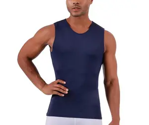 Insta Slim Medium Compression Sleeveless Crew Tank 2TAT0N1