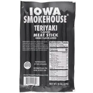 16 oz Meat Sticks Teriyaki 
