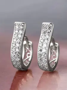 1 Pair Charm Hoop Earrings For Women For Wedding Anniversary Engagement Party Jewelry Valentine's Day Gift