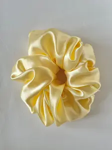 Giant Satin Scrunchie - Satin Scrunchie for Stylish Hair Accessories Hair Bows Solid Color Bowknot