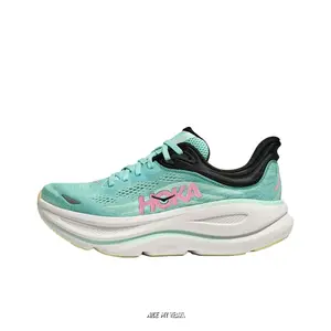 Unisex Mint Green Road Running Sneakers, Ultra Cushioned Foam Midsole, Breathable Knit Mesh Upper, For Daily Jogging & Long Distance Training