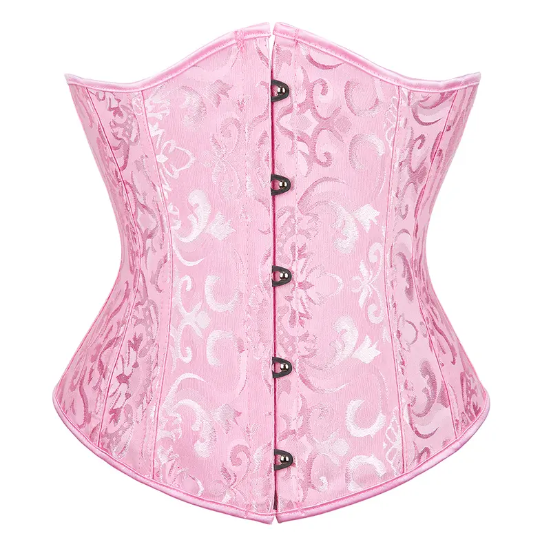 MILALEE Underbust Corsets for Women Black Corset Top Waist Trainer Fashion Bustier Plus Size Corset Halloween Gothic Party Outfit Lingerie Shapewear fajas para mujer 9427-ZC1