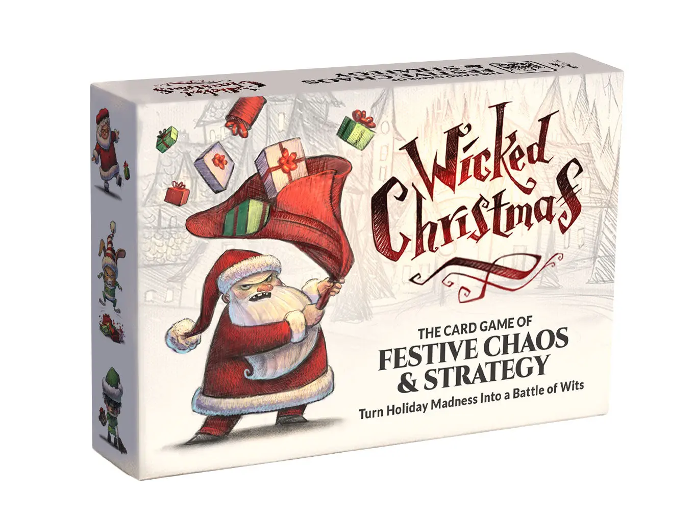 WICKED CHRISTMAS – Hilarious Christmas Card Game for Families & Friends | Ages 7+, 3–6 Players, Great Secret Santa Gift & Stocking Stuffer