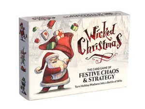 WICKED CHRISTMAS – Hilarious Christmas Card Game for Families & Friends | Ages 7+, 3–6 Players, Great Secret Santa Gift & Stocking Stuffer