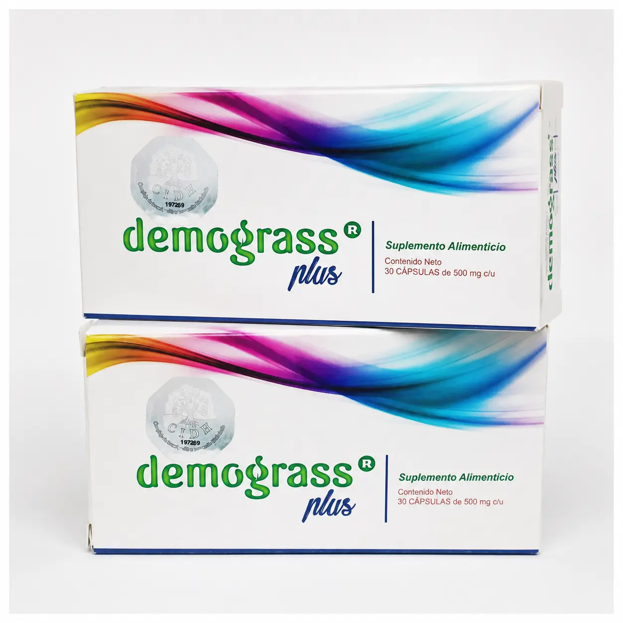 2 Demograss PLUS 60 DAY Supply GUARANTEED Original Demograss 2 MESES 60 CAPSULES