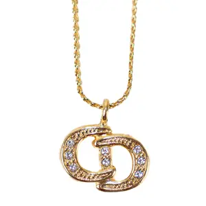 Pre-owned Dior Stainless Steel Bag Accessories Christian D26013063 CD Accessory