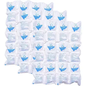 Long-Lasting Reusable Dry Ice Packs Perfect for Coolers, Lunch Boxes & Frozen Food Shipping