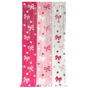 Valentine's Day Rain Curtain Decor, Wedding Party Decoration, Aluminum Foil Bright Rain Curtain, Festive Home Ornament