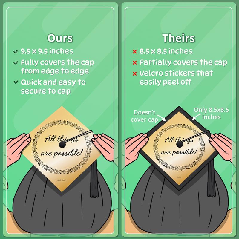 I Usually Wear A Crown, But Today This Will Do Graduation Cap Topper