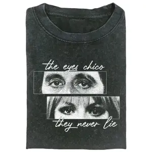 Scarface T-shirt. Round Neck, Short Sleeves, Cotton Material. Gifts For Men, Gifts For Women. Women's T-shirts. Top Men's And Women's T-shirts.