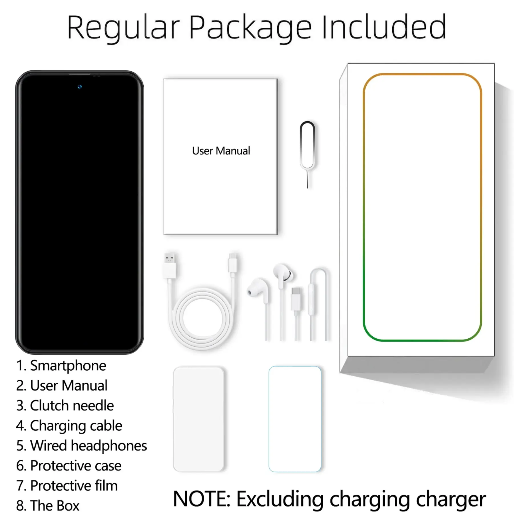 FUFFi-M17 Pro Touchscreen Android Mobile Smartphone,6+128GB ROM