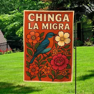 Chinga La Migra Spring Garden Flag Anti Ice Flag Fck Ice Flag Liberal Protest Sign Fdt Anti Maga Republican Fck Trump Slxg06