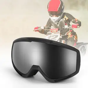 Dirt  Goggles, Youth  Goggles for 3-12, Riding Glasses with Adjustable Strap and Anti-Fog Lens for