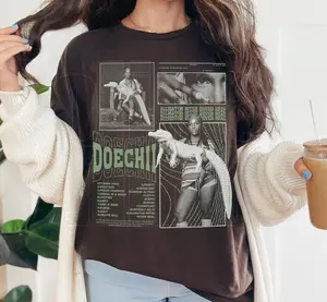 DOECHII Alligator Bites Never Heal T-Shirt, Doechii Brutalism Graphic Tee, Crew Neck Cotton Trendy