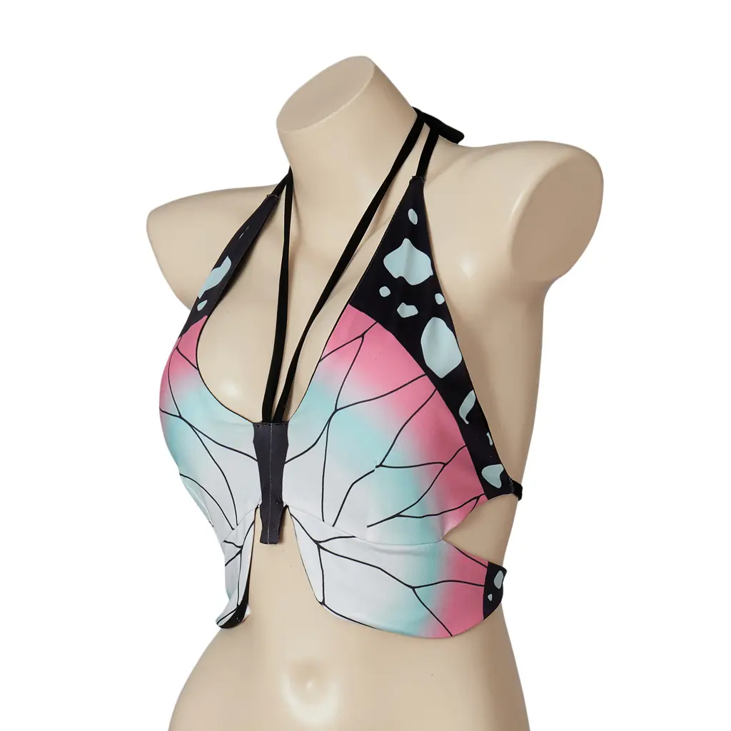 Sexy Butterfly Shinobu Demon Slayer Cosplay Lingerie Set Anime Kimono Babydoll & Garter Belt for Women Comfort Womenswear Elegance Breathable Matching Adjustable Lace Love Straps Fabric Basic Crewneck Minimalist Pink - Sexy Butterfly Shinobu Demon Slayer Cosplay Lingerie Set Anime Kimono Babydoll & Garter Belt for Women Comfort Womenswear Elegance Breathable Matching Adjustable Lace Love Straps Fabric Basic Crewneck Minimalist Pink -