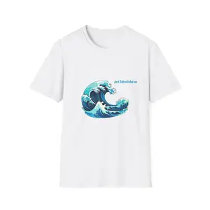 Jet2 Wave Graphic Unisex T-Shirt - Beach Vibes, Summer Casual, Ocean Lover Gift, Vacation Tee, Jet2Holidays