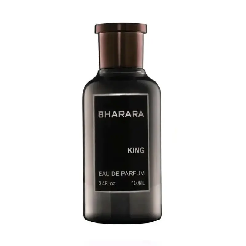Bharara King Unisex Eau de Parfum Bottle Perfume - Earthy Woody Aromatic Signature Scent, Botanical-Inspired Herbal Spicy EDP Spray, Daily Wear Fragrance with Wood Notes, Unisex Fragrance