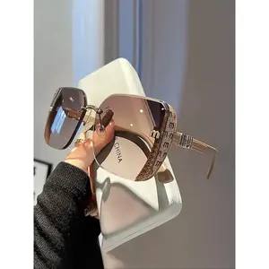 2026 Unisex Large-Frame Fashion Glasses, Trendy Square Sunglasses, Trendy Beach Eyewear, Retro Design for Daily Wear, Photography, Travel, Beach, All Seasons
