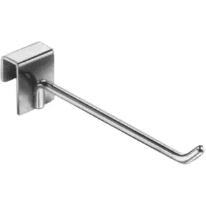 Econoco  12 in. Hook - Chrome, Chrome Finish, Display Hook