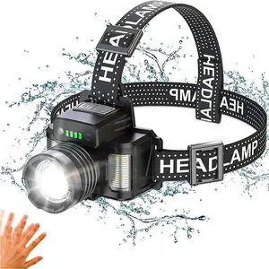 2025 New LED Headlamp, USB Rechargeable Waterproof Headlamp for Exploration, Outdoor Camping Supplies, Christmas, Christmas Gift