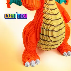 CubiTOY Animation Series Giant Draco (22,831 PCS) Micro 3D Building Block Model