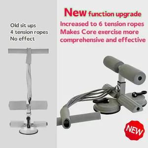 AUGBOX Sit up Exercise Equipment for Home Workouts,Sit Up Bar for Floor with Foot Holder,Abs Workout Equipment,Sit Up Assistant Device,Ab Crunch Machine