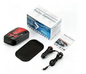 Car Safety Alert System, 12V Plug-in Vehicle Speed & Camera Warning Device with Voice Prompt