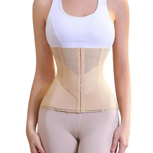 Women's Adjustable Hook & Eye Closure Waist Trainer,  1 Count Tummy Control Shaper, Waist Cincher for Women, Waist Trainer for Women, Adjustable Body Shaper