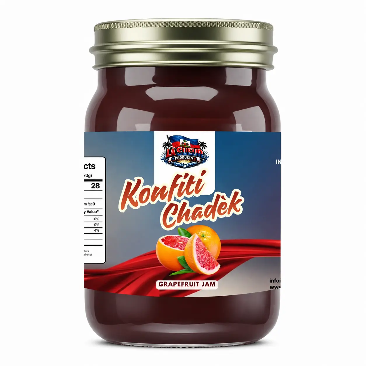 Konfiti Chadèk (Haitian Grapefruit Jam) – Premium Caribbean Citrus Spread