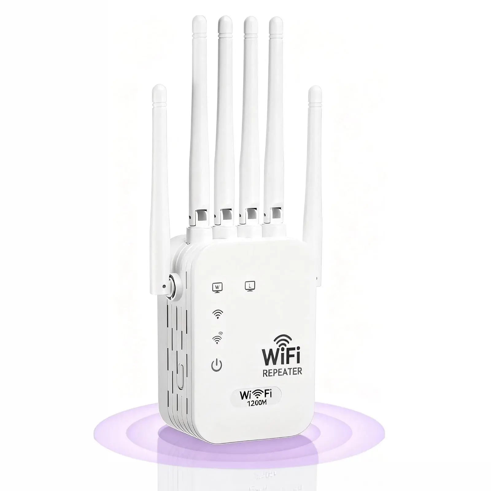 WiFi Range Extender - 2026 Upgraded High Speed WiFi Booster with 6 Directional Antennas, Wireless Signal Amplifier, Ethernet Port, Compatible with Mainstream Devices,back to school,back to school haul