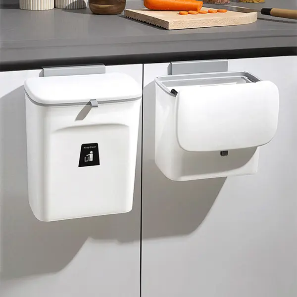 Multifunctional Wall Mounted Kitchen Trash Can
